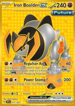 Eisenfels ex TEF-217 Secret Rare Excellent Deutsch