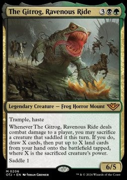 Gitrog, unersättliches Reittier OTJ-206 Mythic Good Englisch