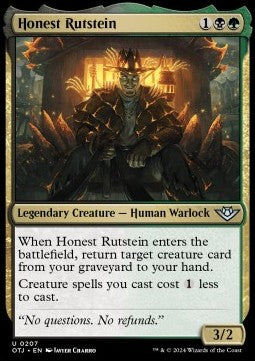Ehrlicher Rutstein OTJ-207 Uncommon Near Mint Englisch Foil