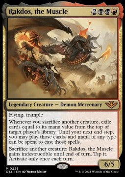 Rakdos, the Muscle OTJ-226 Mythic Near Mint Englisch