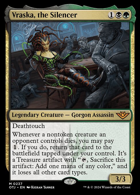 Vraska, the Silencer OTJ-237 Mythic Near Mint Englisch