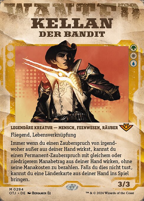 Kellan der Bandit XOTJ-294 Mythic Excellent Deutsch