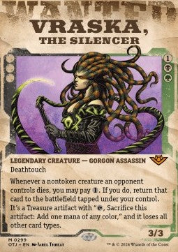 Vraska, the Silencer XOTJ-299 Mythic Near Mint Englisch Foil