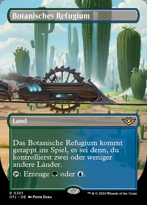 Botanisches Refugium XOTJ-301 Rare Near Mint Deutsch