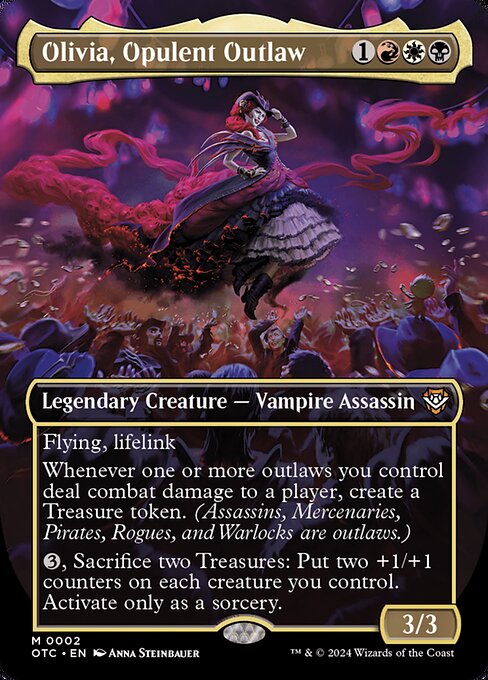 Olivia, Opulent Outlaw XOTC-2 Mythic Near Mint Englisch