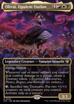 Olivia, Opulent Outlaw XOTC-2 Mythic Near Mint Englisch
