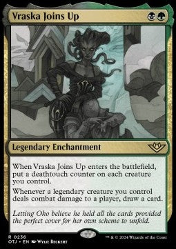 Vraskas Bandenbeitritt OTJ-236 Rare Near Mint Englisch Foil