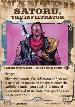 Satoru, the Infiltrator XOTJ-298 Rare Near Mint Englisch