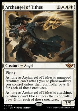 Archangel of Tithes OTJ-2 Mythic Near Mint Englisch