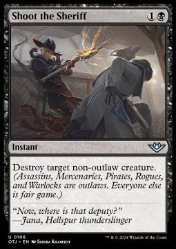Shoot the Sheriff OTJ-106 Uncommon Near Mint Englisch