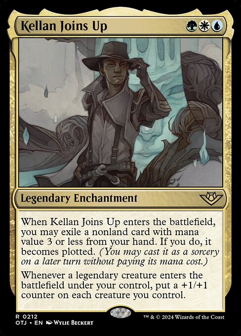 Kellan Joins Up OTJ-212 Rare Near Mint Englisch