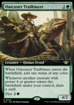 Outcaster Trailblazer XOTJ-343 Rare Excellent Englisch Foil