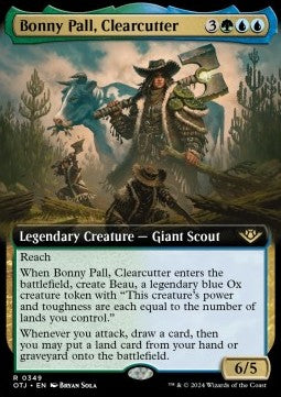 Bonny Pall, Clearcutter XOTJ-349 Rare Near Mint Englisch Foil