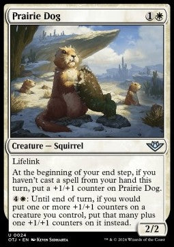 Präriehund OTJ-24 Uncommon Excellent Deutsch