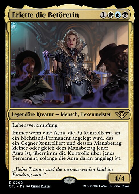 Eriette die Betörerin OTJ-202 Rare Near Mint Deutsch
