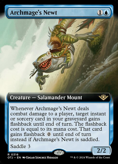 Molch des Erzmagiers XOTJ-316 Rare Excellent Englisch Foil
