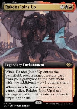 Rakdos Joins Up XOTJ-360 Rare Excellent Englisch Foil