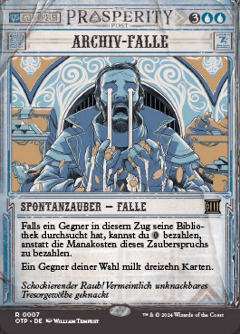 Archiv-Falle OTP-7 Rare Near Mint Deutsch