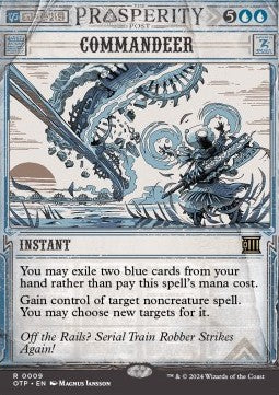Commandeer OTP-9 Rare Near Mint Englisch Foil