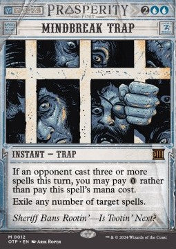 Überforderungs-Falle (V.1) OTP-12 Mythic Near Mint Englisch Foil