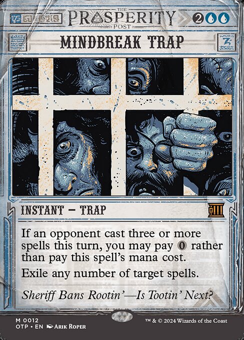 Überforderungs-Falle (V.1) OTP-12 Mythic Near Mint Englisch Foil