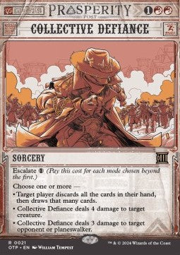 Collective Defiance OTP-21 Rare Near Mint Englisch