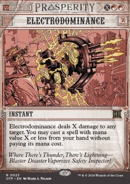 Electrodominance OTP-23 Rare Near Mint Englisch