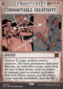 Unbeugsame Kreativität (V.1) OTP-25 Mythic Near Mint Deutsch