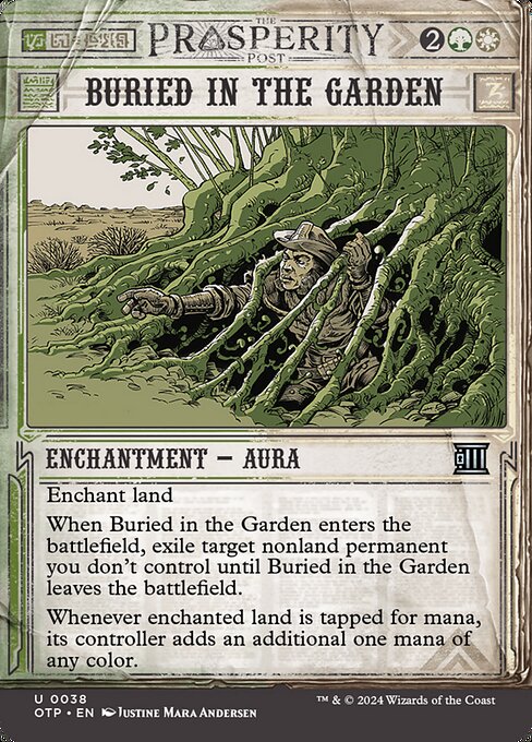 Im Garten vergraben OTP-38 Uncommon Near Mint Englisch Foil
