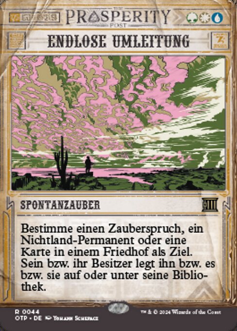 Endlose Umleitung OTP-44 Rare Near Mint Deutsch