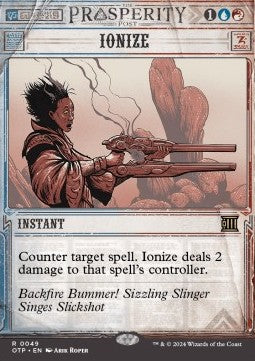 Ionize OTP-49 Rare Near Mint Englisch