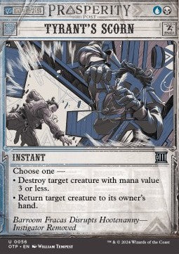Tyrant's Scorn OTP-56 Uncommon Near Mint Englisch