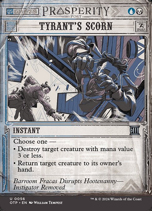 Tyrant's Scorn OTP-56 Uncommon Near Mint Englisch