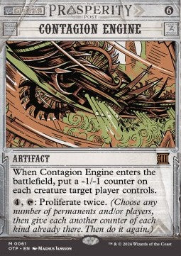 Contagion Engine (V.1) OTP-61 Mythic Excellent Englisch