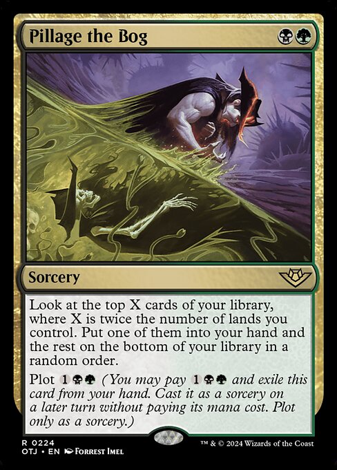 Pillage the Bog OTJ-224 Rare Near Mint Englisch Foil