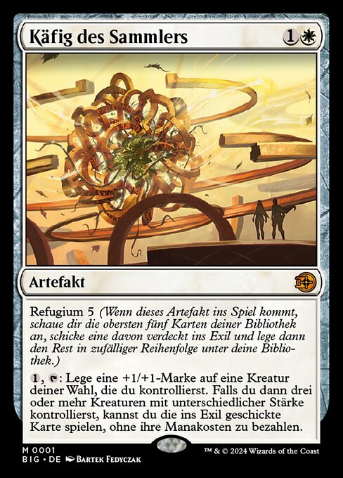Käfig des Sammlers (V.1) BIG-1 Mythic Excellent Deutsch