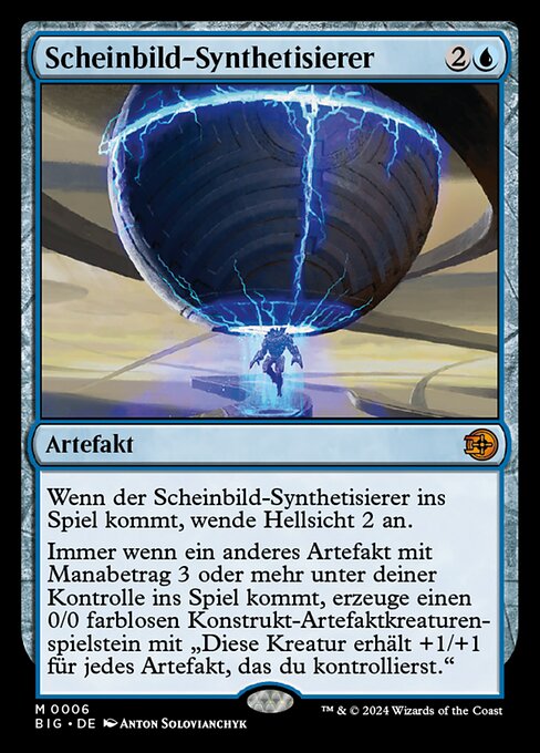 Scheinbild-Synthetisierer (V.1) BIG-6 Excellent Deutsch