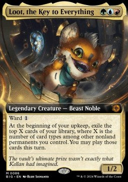 Loot, the Key to Everything (V.4) BIG-86 Mythic Excellent Englisch Foil