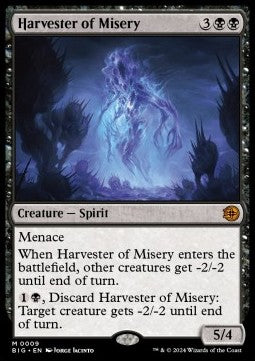 Harvester of Misery (V.1) BIG-9 Mythic Good Englisch