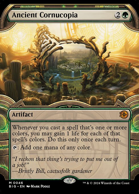 Ancient Cornucopia BIG-46 Mythic Excellent Englisch Foil