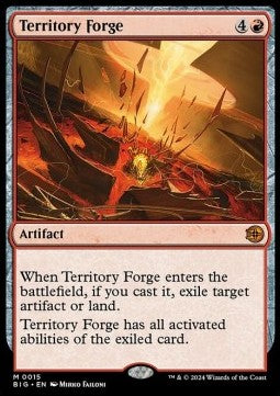 Territory Forge (V.1) BIG-15 Mythic Near Mint Englisch