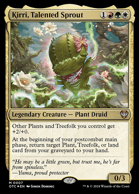 Kirri, Talented Sprout OTC-7 Mythic Excellent Englisch Foil