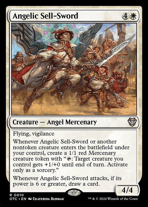 Angelic Sell-Sword OTC-10 Rare Near Mint Englisch