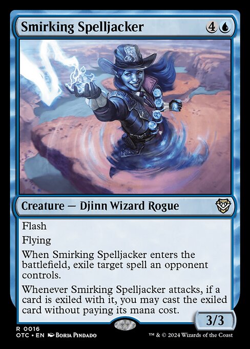 Smirking Spelljacker OTC-16 Rare Near Mint Englisch