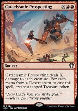 Cataclysmic Prospecting OTC-24 Rare Near Mint Englisch