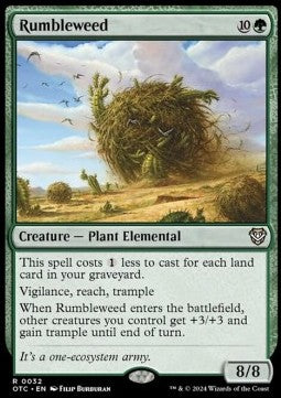 Rumbleweed OTC-32 Rare Near Mint Englisch