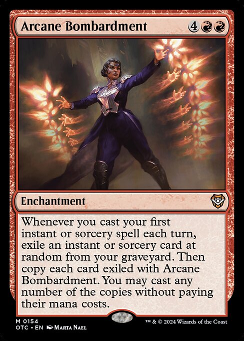 Arcane Bombardment OTC-154 Mythic Near Mint Englisch