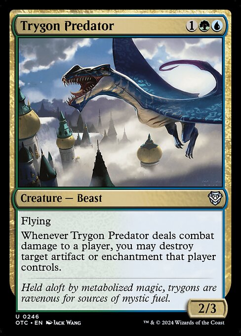 Trygon Predator OTC-246 Uncommon Near Mint Englisch