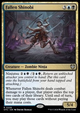 Fallen Shinobi OTC-226 Rare Near Mint Englisch