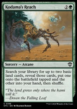 Kodama's Reach OTC-196 Common Near Mint Englisch